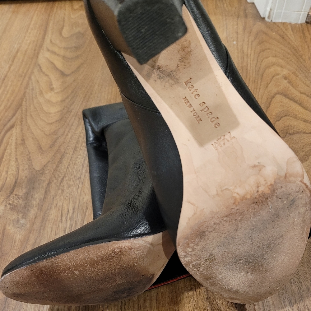 Kate Spade Belinda Leather Boots - Picture 9 of 9
